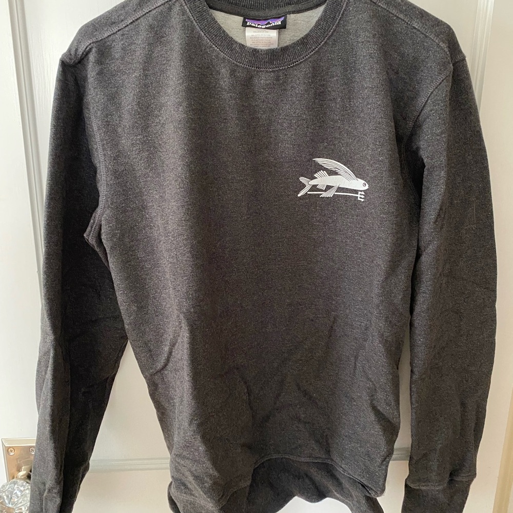 Patagonia Dark Gray Crewneck
